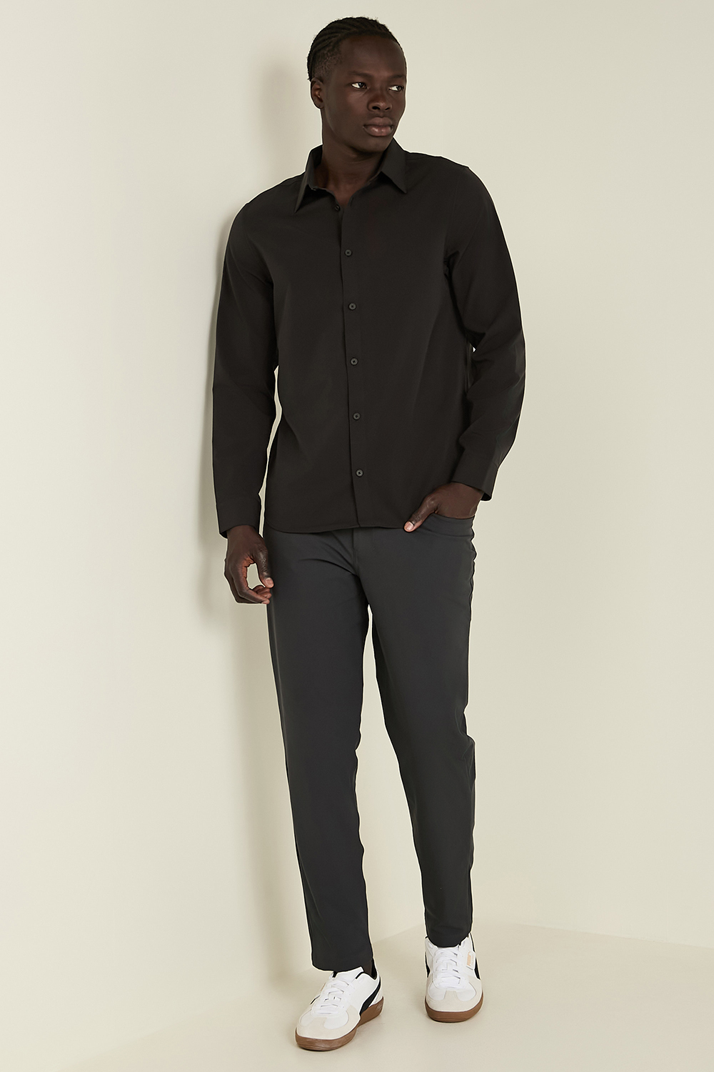 New Venture Classic-Fit Long-Sleeve Shirt
